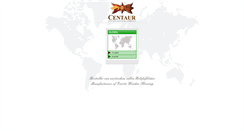 Desktop Screenshot of centaur-international.com