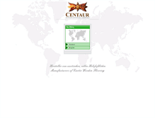 Tablet Screenshot of centaur-international.com